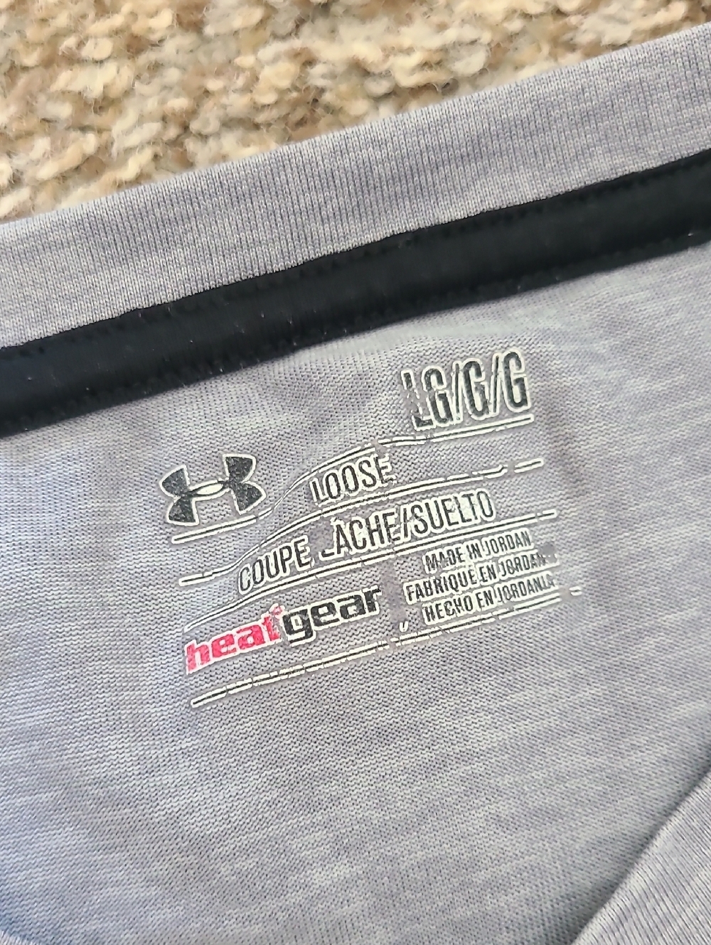 Under Armour Men’s Long Sleeve Performance Tee - Light Gray - Picture 2 of 7